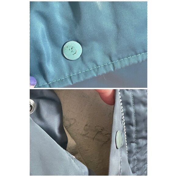 Vintage 1970s Sears Men's parka, grey hooded sportswear winter jacket, XL - Picture 10 of 10